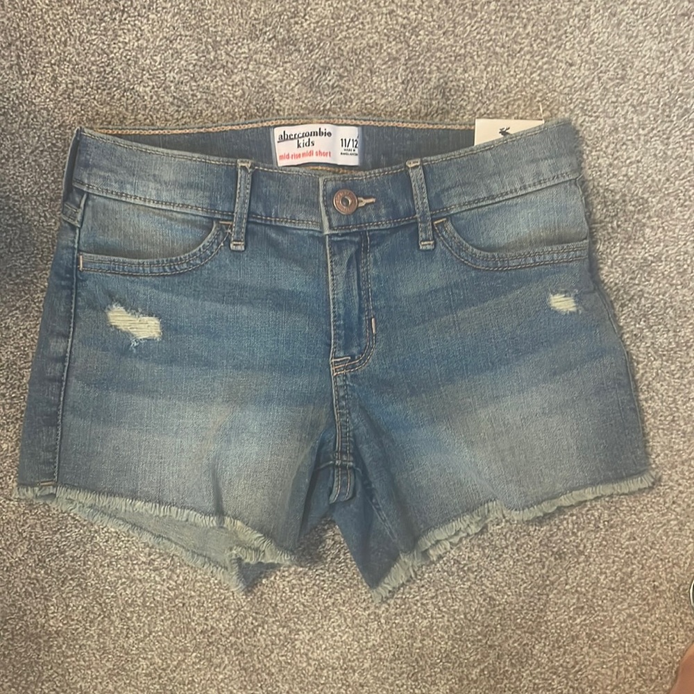 Abercrombie kids Jean shorts